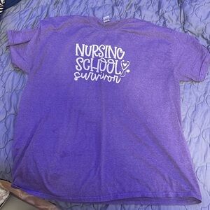 ⭐️Nursing school tshirt